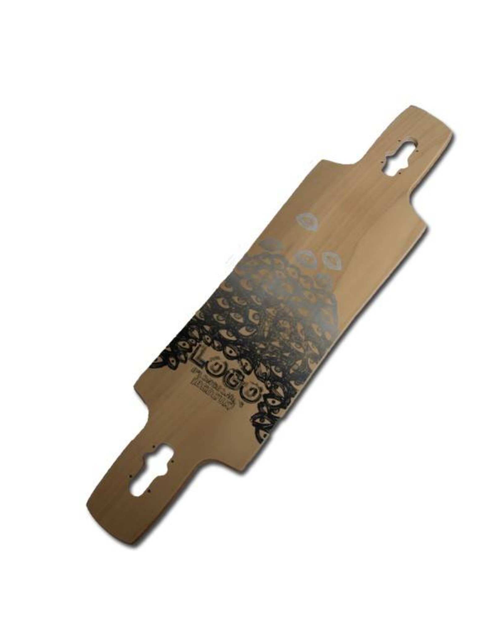 Bédeux (B2) Logo Drop Through hêtre Plateau longboard