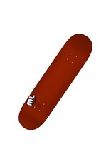 Mini Logo Red Dot Maroon 8.25 Plateau skateboard"
