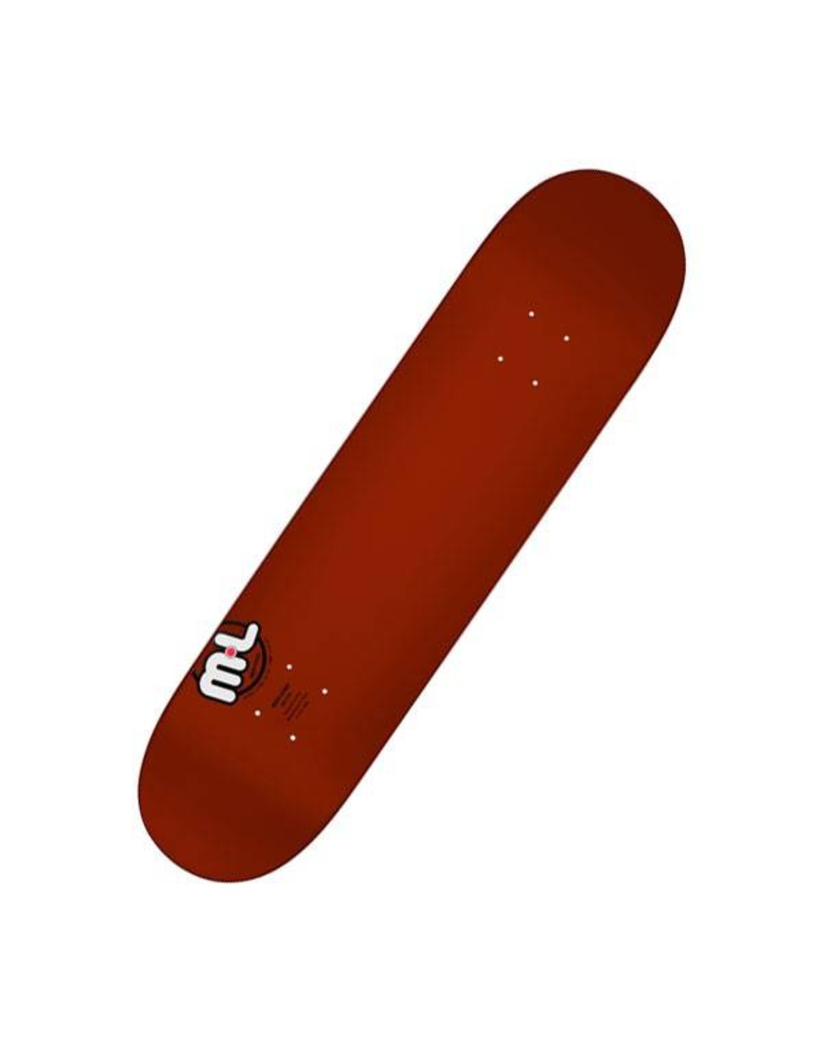 Mini Logo Red Dot Maroon 8.25 Plateau skateboard"