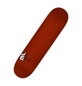 Mini Logo Red Dot Maroon 8.25 Plateau skateboard"