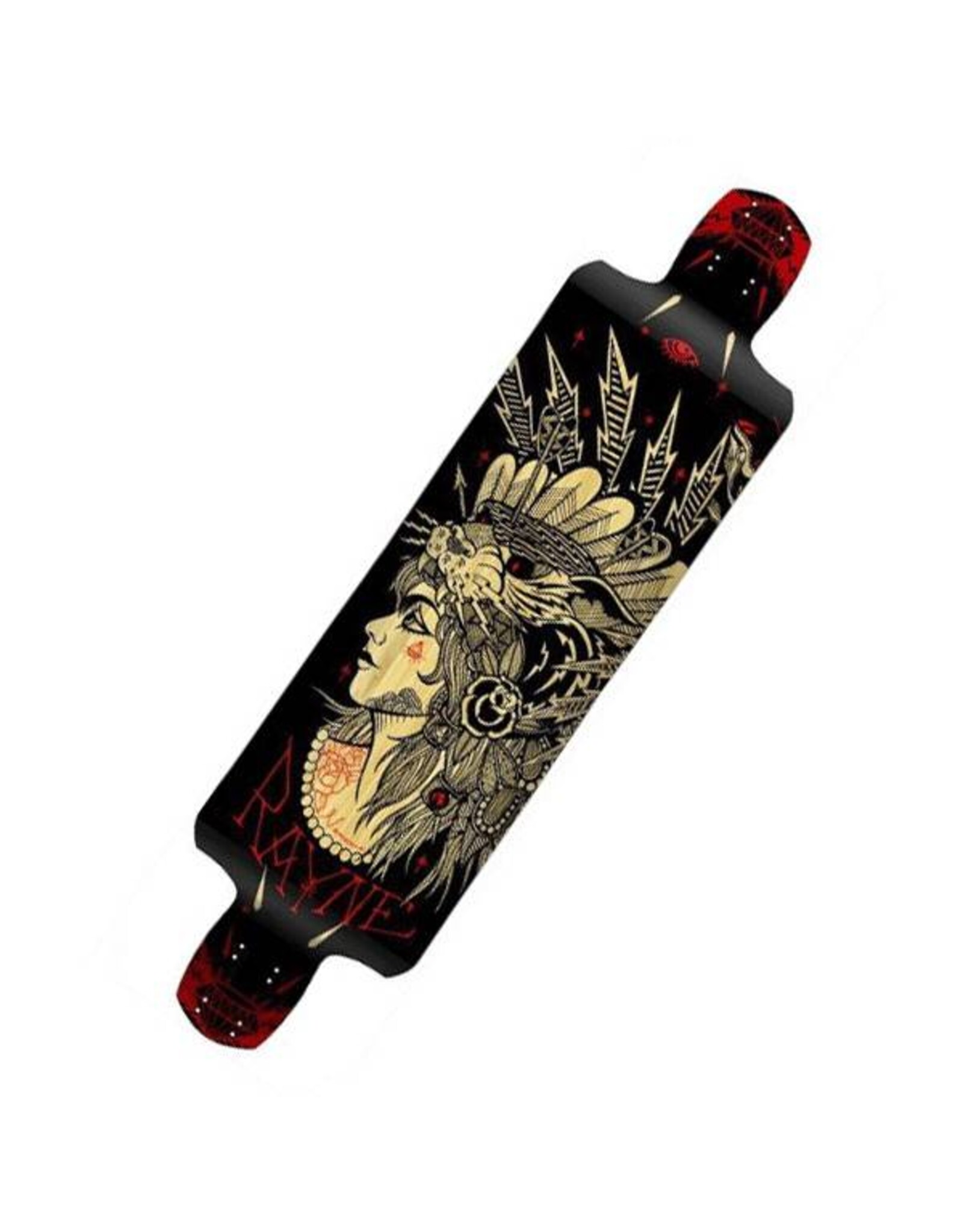 Rayne Nemesis Indian Girl Plateau longboard