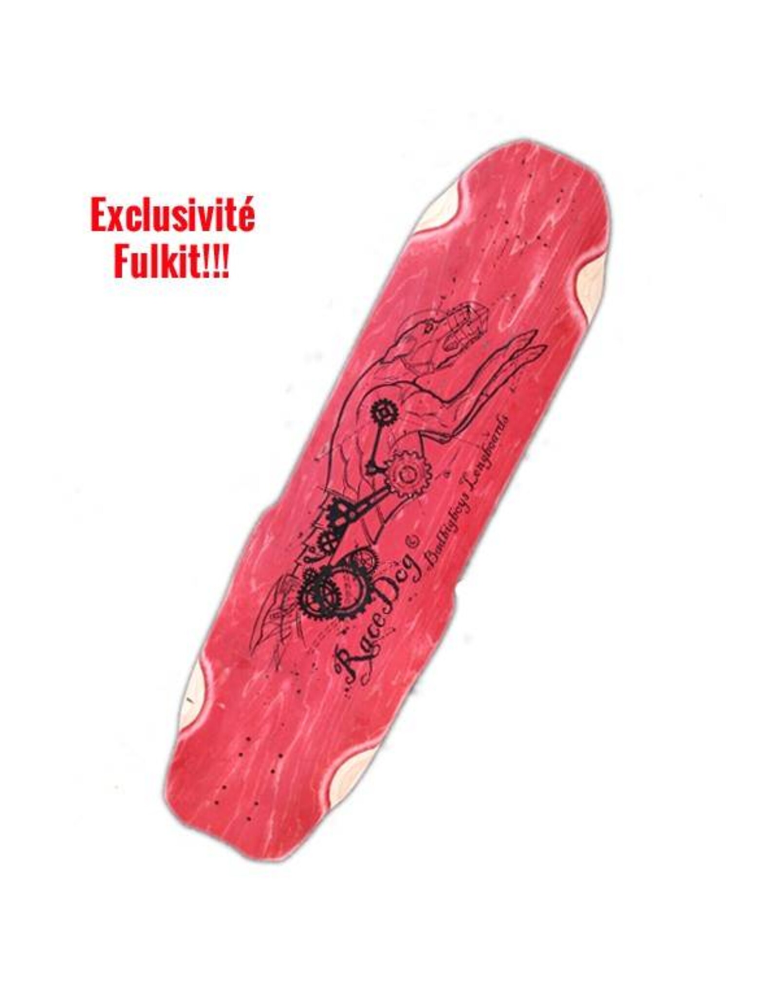 BadBigBoys RaceDog V2 Plateau longboard