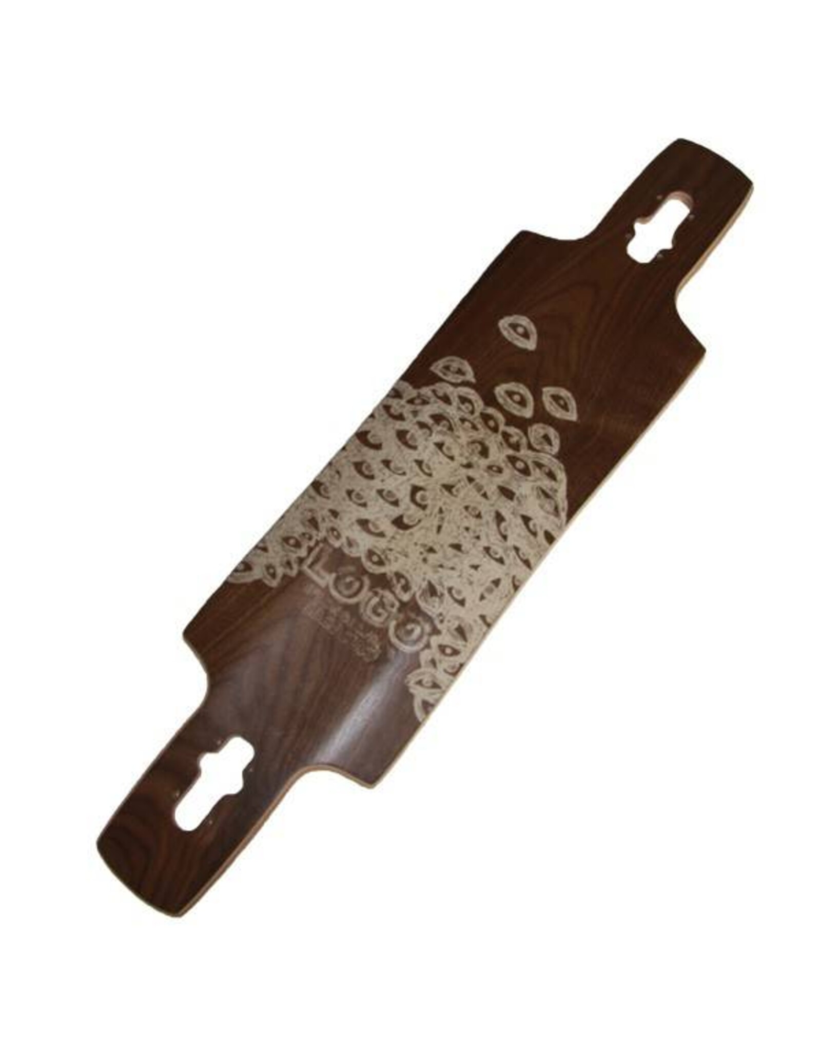 Bédeux (B2) Logo Drop Through Noyer US Plateau longboard