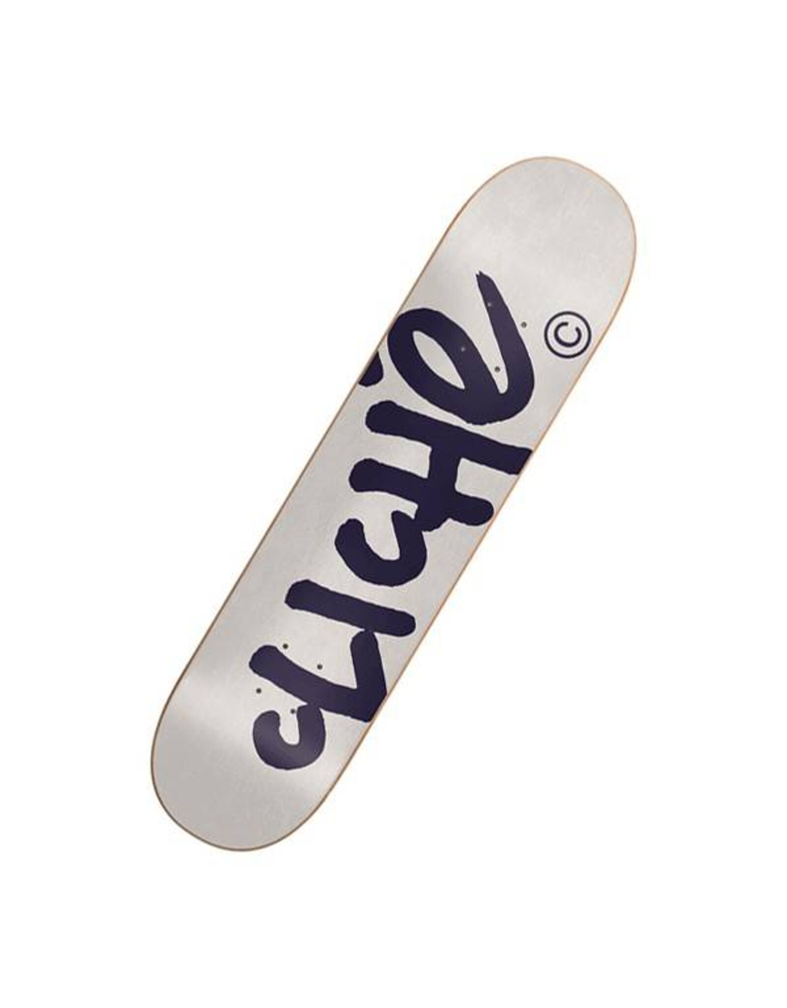 Cliché Handwritten Gris Bleu 8 Plateau skateboard"