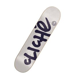 Cliché Handwritten Gris Bleu 8 Plateau skateboard"