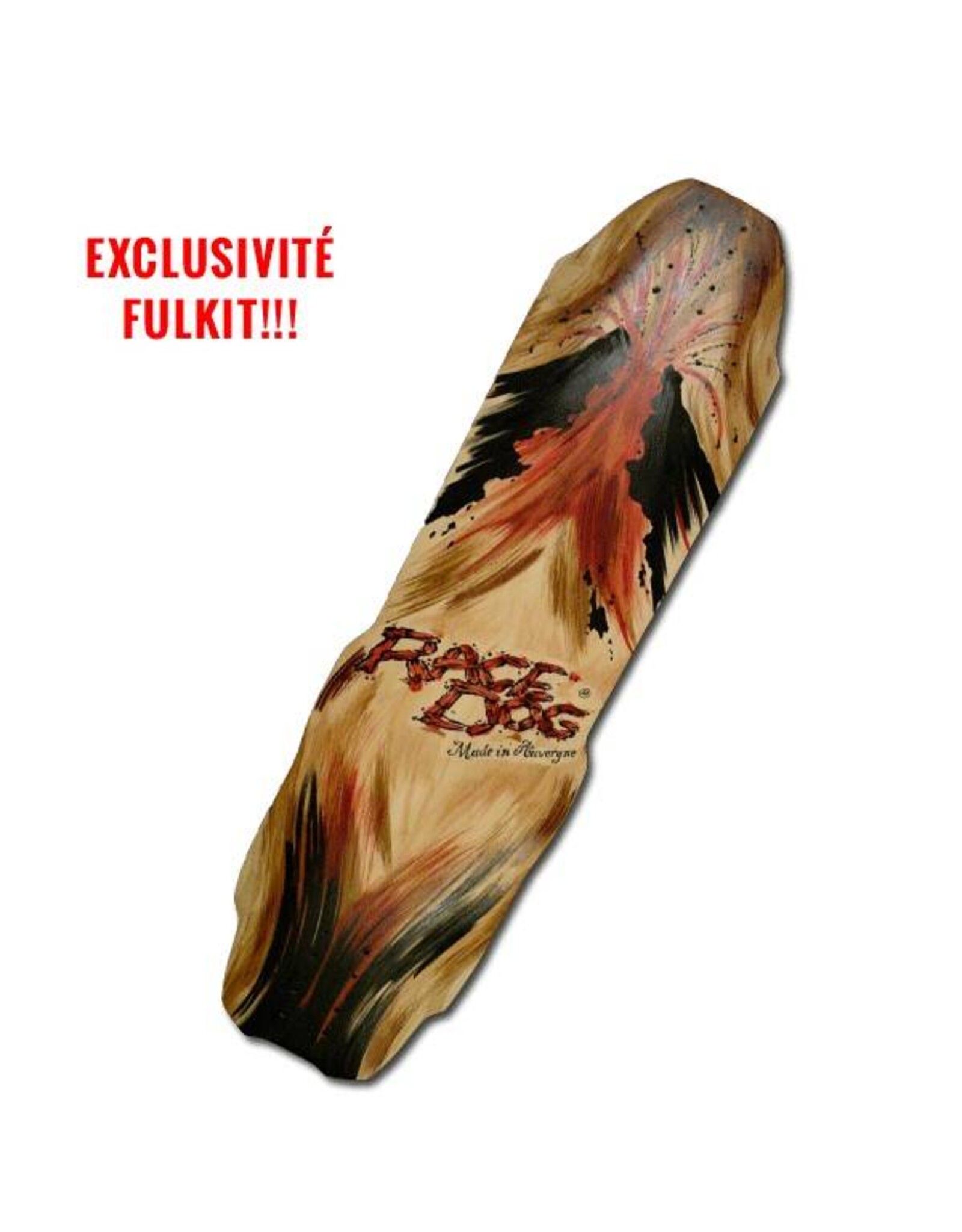 BadBigBoys RaceDog Small Plateau longboard