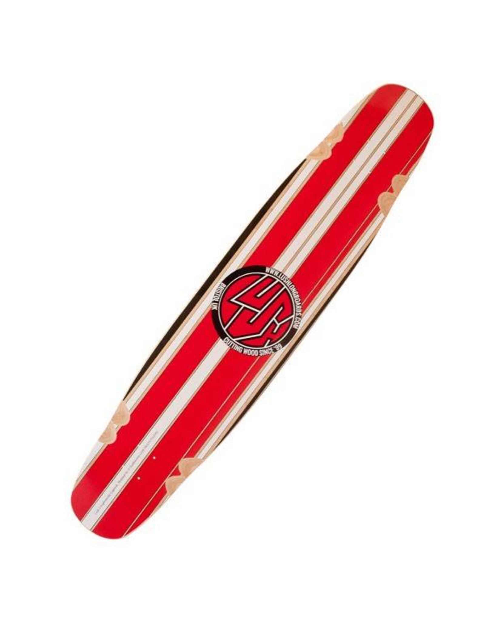 Lush Legend Stripe Plateau longboard