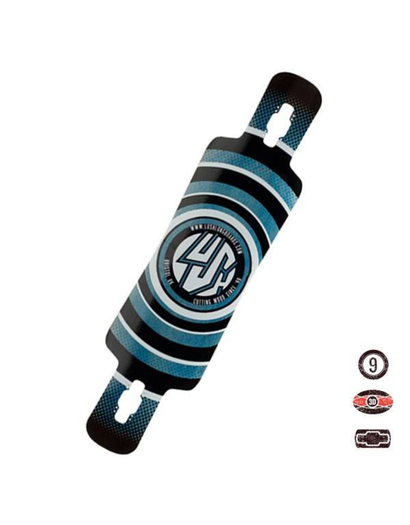 Lush Symbian 3d Plateau longboard