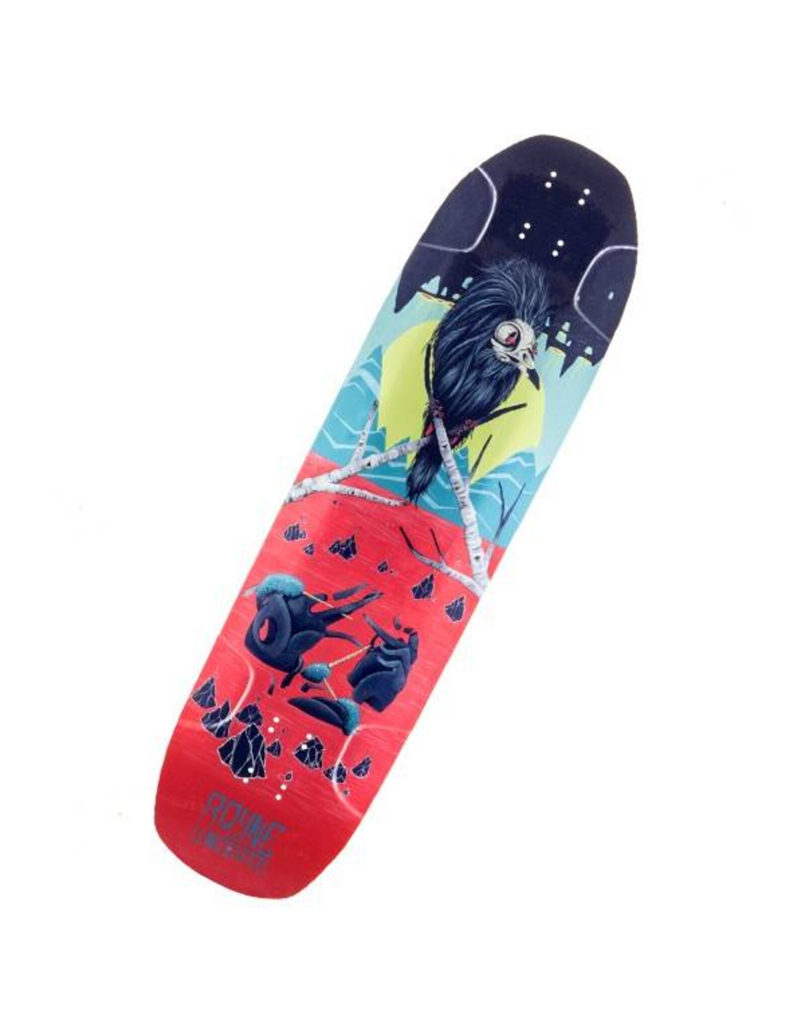 Rayne Darkside Vulture Plateau longboard