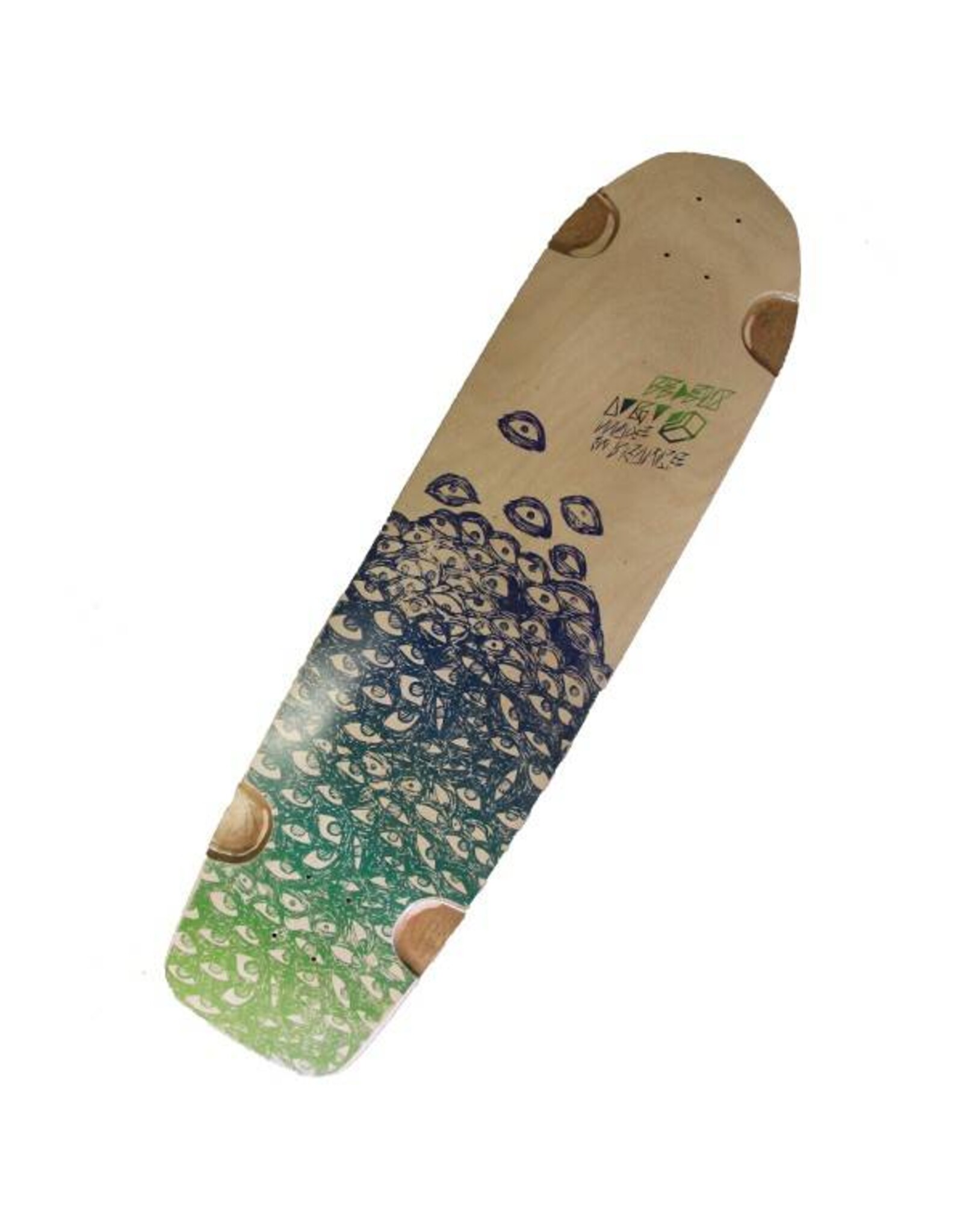 Bédeux Logo KT plateau longboard