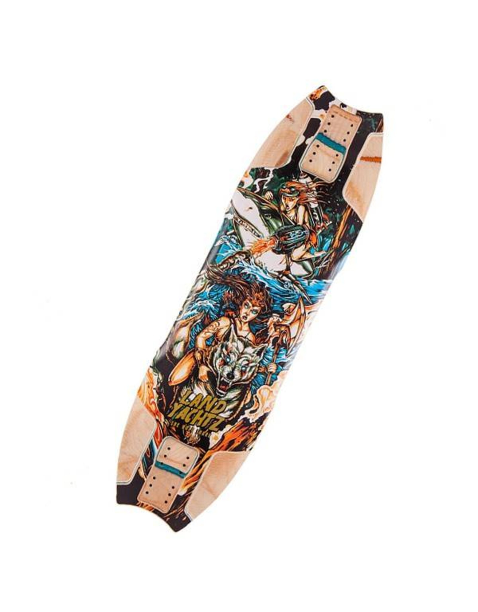 Landyachtz Wolf Shark Hollow tech Plateau Longboard