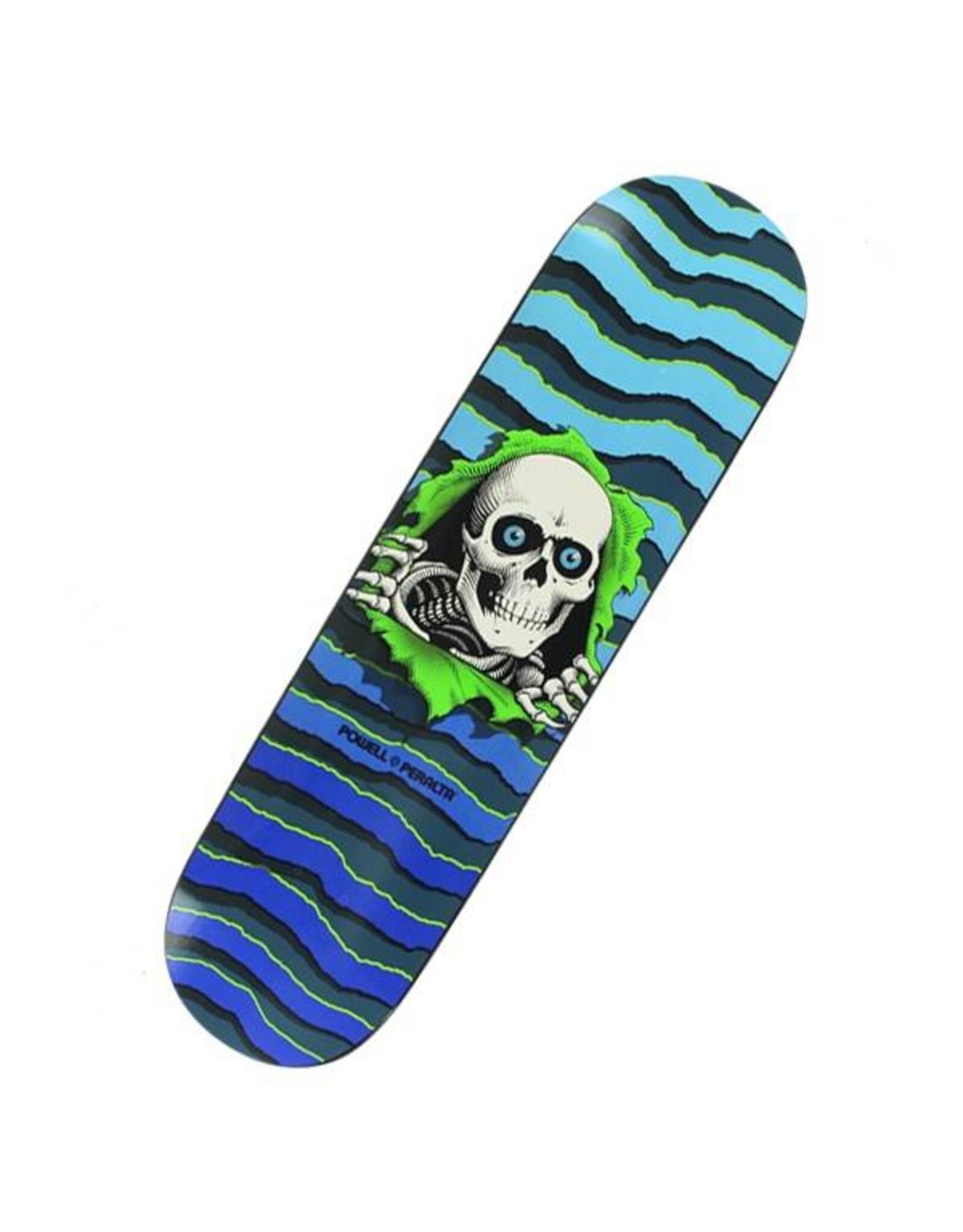 Powell Peralta New School Ripper Blue 8.25 Plateau Skateboard"