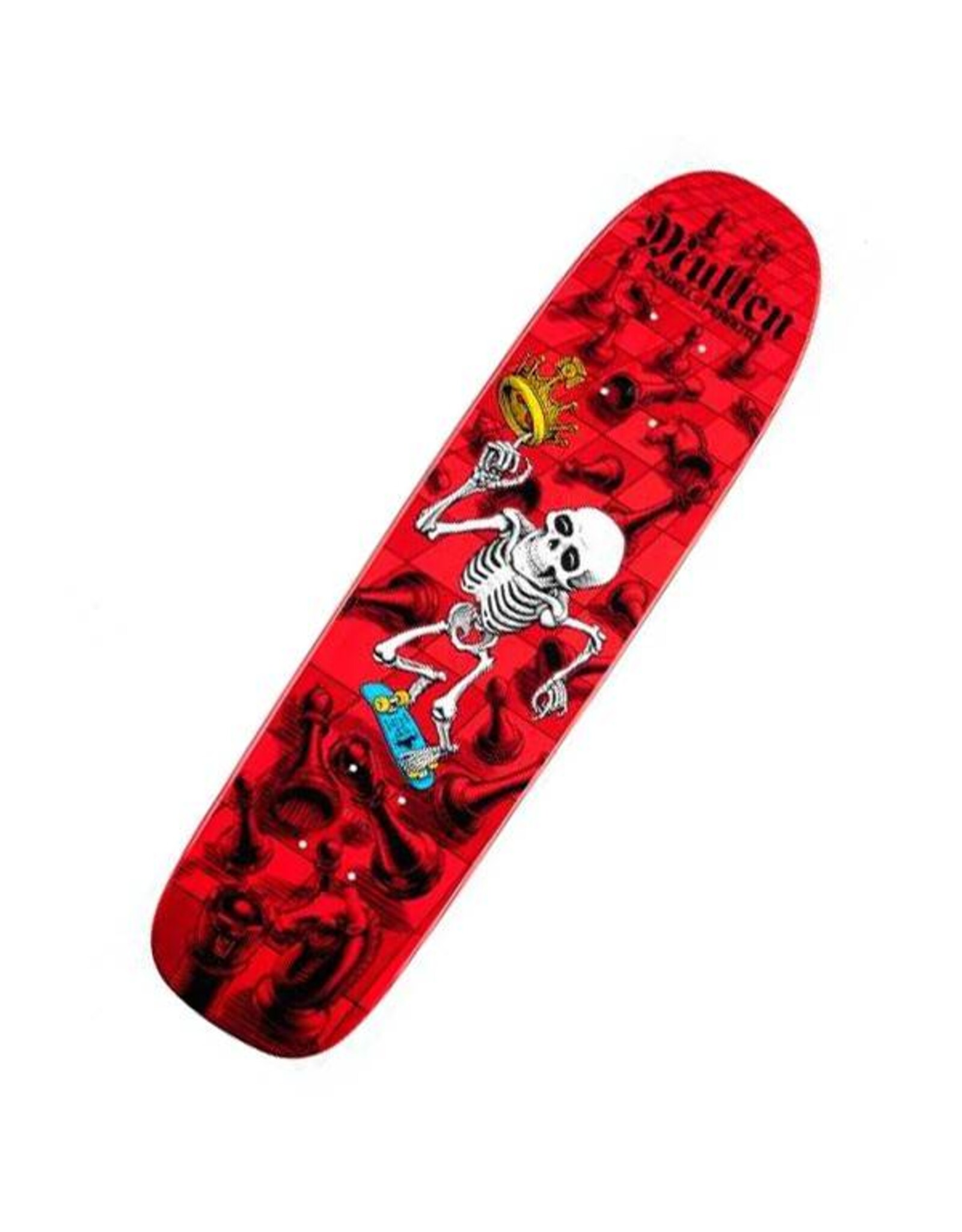Powell Peralta Bones Brigade Mullen Red Plateau Skateboard