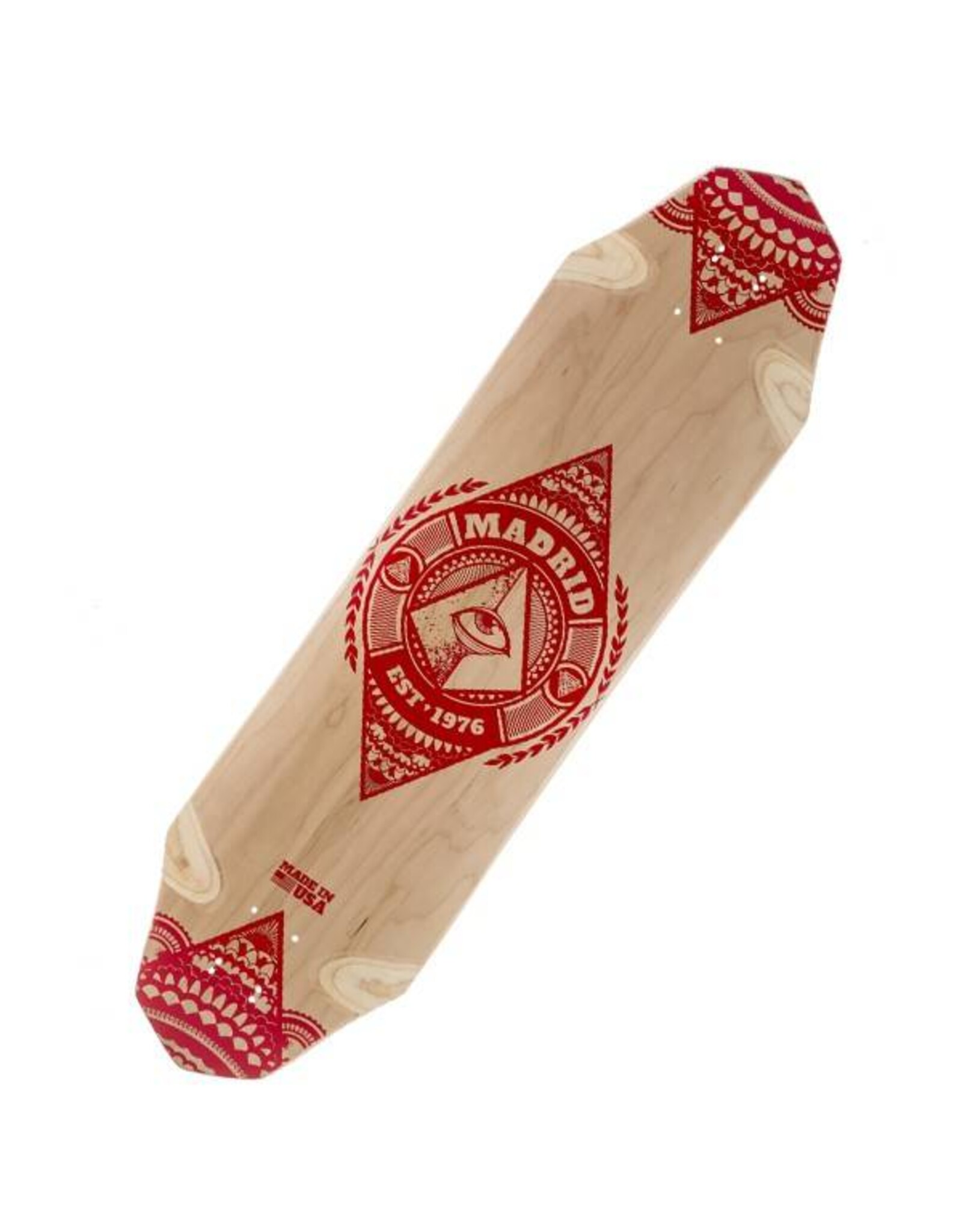 Madrid Twin Twin Iris Plateau longboard