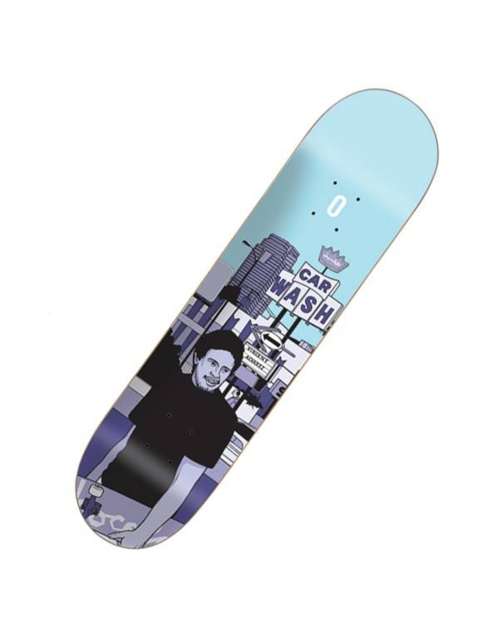 Chocolate Vincent Alvarez 8.125 City Series Plateau skateboard"