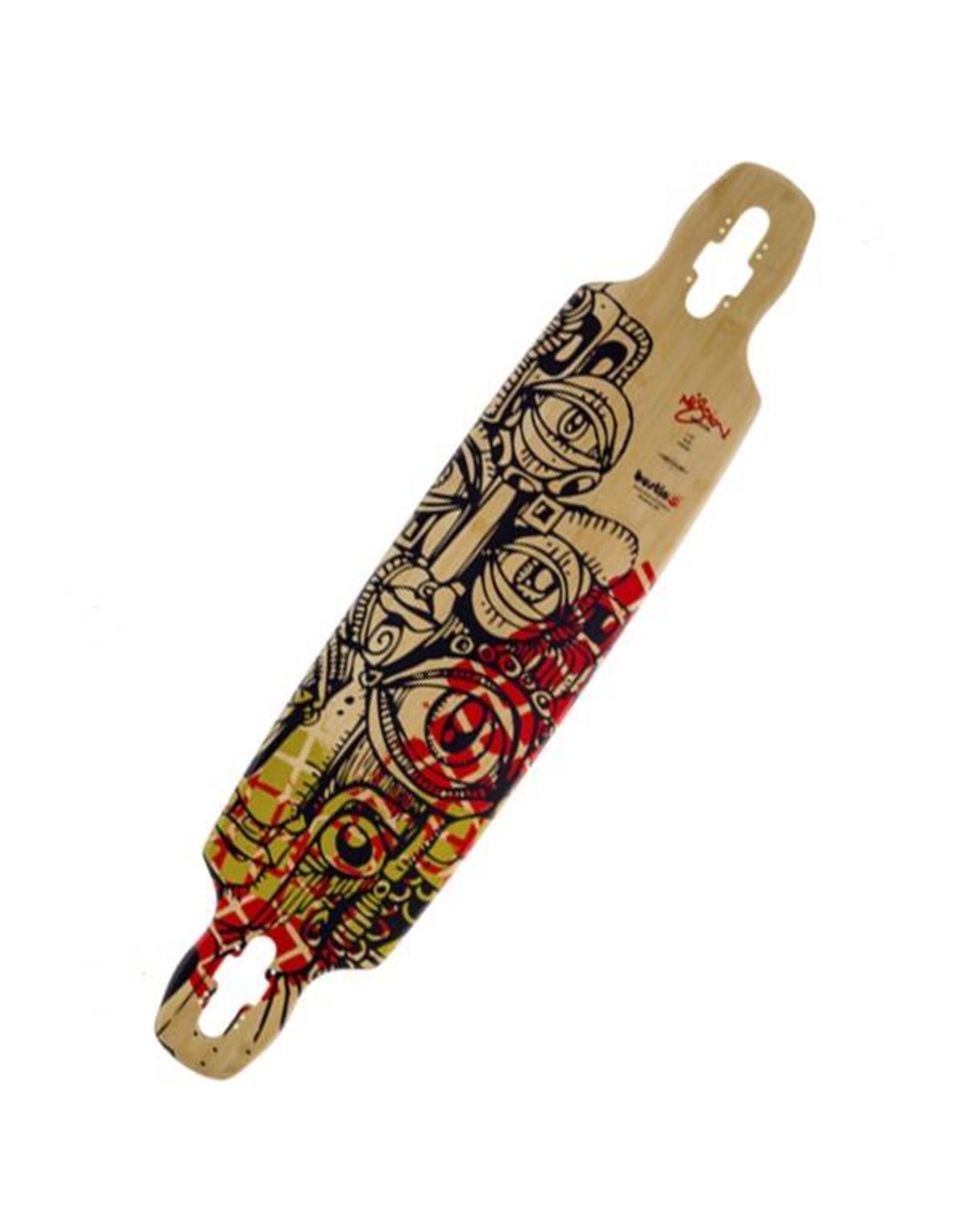 Bustin Mission 40 Bamboo hybrid Plateau Longboard
