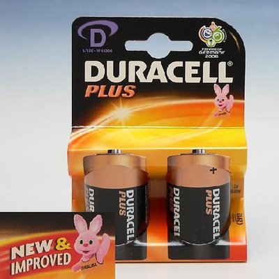 Duracell Plus D batterij (mono) LR20 Alkaline 1.5 V