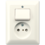 combinatie schakelaar / wandcontactdoos