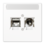 RJ45 / COAX wandcontactdoos