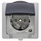 Nautic IP44 opbouw grijs