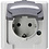 Blue Electric IP44 opbouw grijs