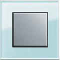 Gira Esprit glas mint/aluminium mat