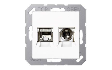 JUNG SMART-TV aansluitdoos