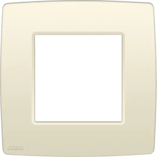 Niko 100-76100 afdekraam 1-voudig Original cream