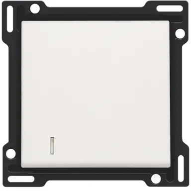 Niko 101-60005 schakelwip enkelvoudig met controlevenster white