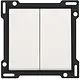 Niko 101-61505 schakelwip 2-voudig white