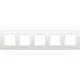 Niko 101-76005 afdekraam 5-voudig Original white