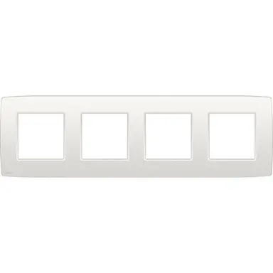 Niko 101-76400 afdekraam 4-voudig Original white