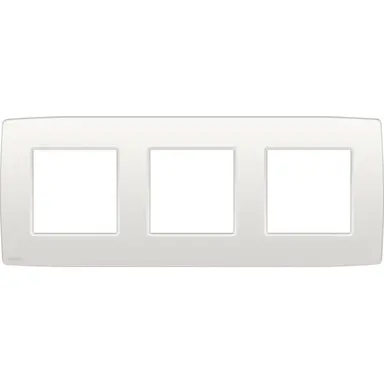 Niko 101-76700 afdekraam 3-voudig Original white