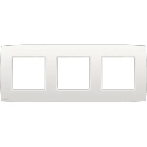 Niko 101-76700 afdekraam 3-voudig Original white