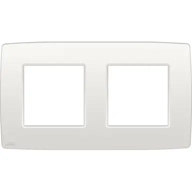 Niko 101-76800 afdekraam 2-voudig Original white