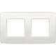 Niko 101-76800 afdekraam 2-voudig Original white