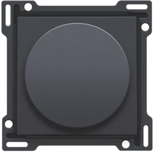 Niko 122-31000 dimmerknop voor 1-10V potentiometer of toerenregelaar anthracite coated
