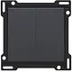 Niko 122-61505 schakelwip 2-voudig anthracite coated