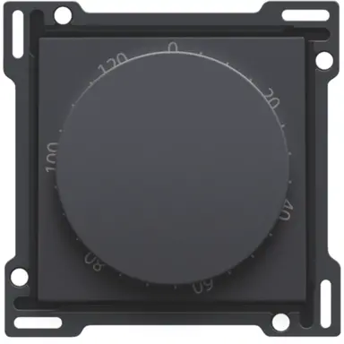 Niko 122-64906 draaiknop tijdschakelaar 120 min. anthracite coated