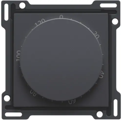 Niko 122-64906 draaiknop tijdschakelaar 120 min. anthracite coated