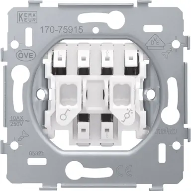 Niko 170-75915 rolluikschakelaar elektrisch gescheiden 10A insteekklemmen