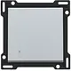 Niko 121-60005 schakelwip enkelvoudig met controlevenster sterling coated