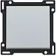 Niko 121-61105 schakelwip enkelvoudig sterling coated