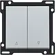 Niko 121-65914 wip tbv jaloezieschakelaar sterling coated