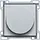 Niko 121-65936 draaiknop 1-2-3 tbv draaischakelaar sterling coated
