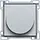 Niko 121-65937 draaiknop 0-1-2 tbv draaischakelaar sterling coated