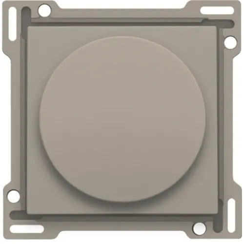 Niko 123-31000 dimmerknop voor 1-10V potentiometer of toerenregelaar bronze coated