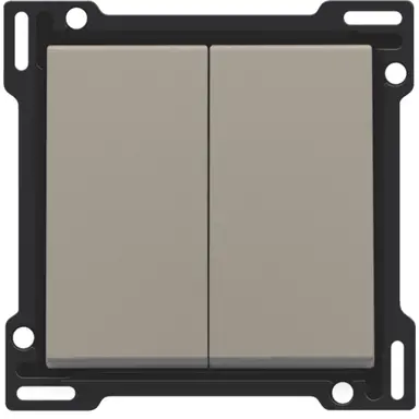 Niko 123-61505 schakelwip 2-voudig bronze coated