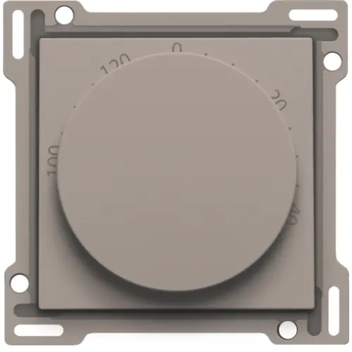 Niko 123-64906 draaiknop tbv tijdschakelaar tot 120 min bronze coated