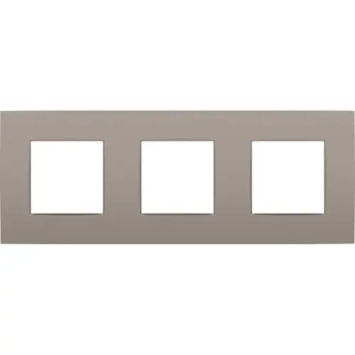 Niko 123-76700 afdekraam 3-voudig Intense bronze oud model OP=OP